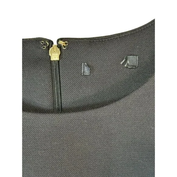 Tommy Hilfiger Size M Blue & White Striped Sheath Dress Womens stretch comfort - Picture 8 of 8